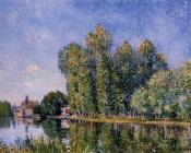 阿尔弗莱德 西斯莱 : The Loing at Moret